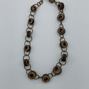 18” necklace made from a willow branch